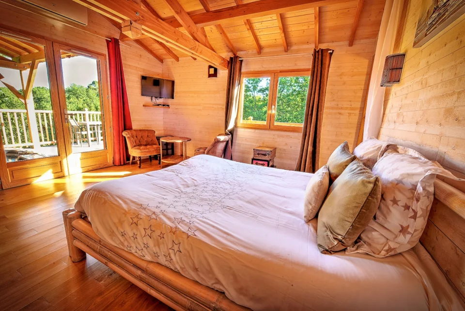 Cabanes perchées & spa du Domaine de La Male